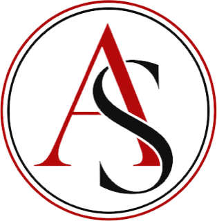 AS monogram logo